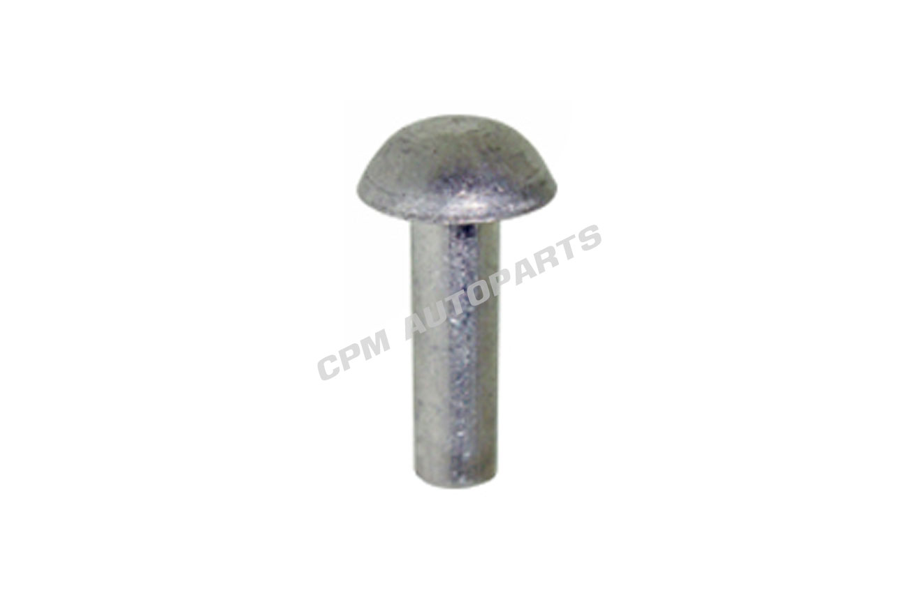 Rivet Round, Flat Head Aluminium